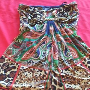 SKY Brand Strapless Top--SMALL